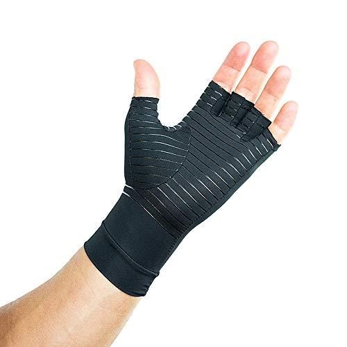 Copper Compression Arthritis Gloves, Copper Infused Fit Gloves