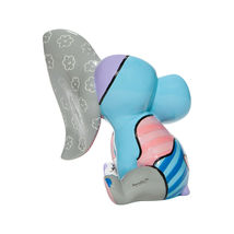Disney Britto Baby Dumbo Figurine Multicolor Hand Painted 7" High Elephant  image 4