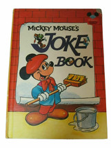 Vintage Mickey Mouse's Joke Book Disney's Wonderful World Of Reading Funny Humor - $6.00