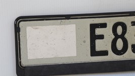 Euro Deutschland License Plate & Mount Frame BMW X3 E83SURF image 2