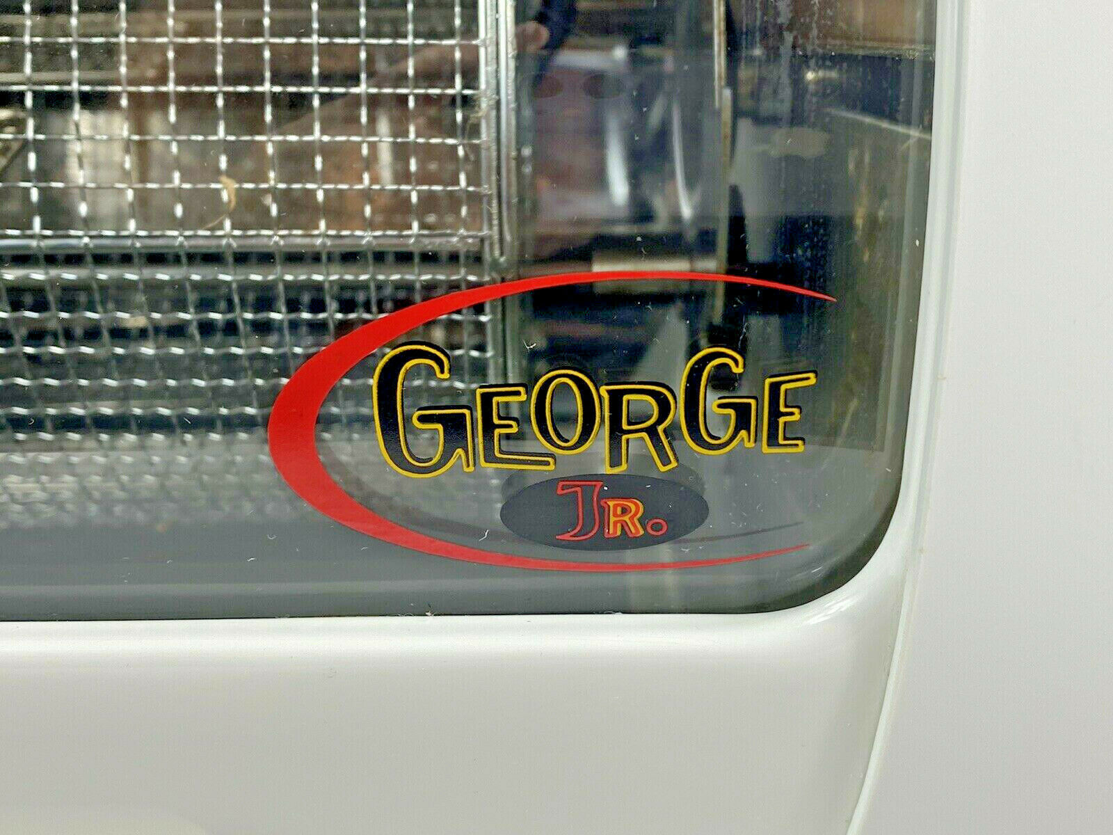 George Foreman Jr Electric Rotisserie Rotating Roaster BBQ Oven GR82