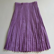 J.Crew NWT Ruffle Front Sheath Dress in 365 Crepe Violet Poly 6,10 Lined Pencil
