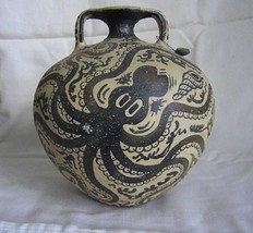 Greek Museum Quality Pottery Vessel Handmade by  G. Lioulias - $45.00