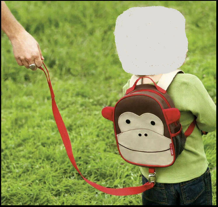 Baby Safety Harnesses Backpack Monkey Toddler Leash Strap Kid Walking