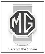 MG Money Clip - silver steel logo sports car emblem w/ silver stainless ... - $14.99