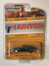 Green Light *Hollywood 28* Hunter Black 1969 Chevrolet Nova Police Car *Nip* - $12.95