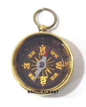 NauticalMart Brass Compass Mini Pocket Marine Compass Nautical Best Gift