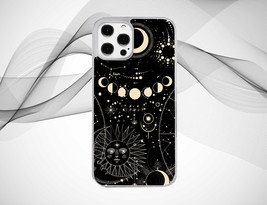 Celestial Art Moon Phase Night Phone Case Cover for iPhone Samsung Huawei Google - $4.99+