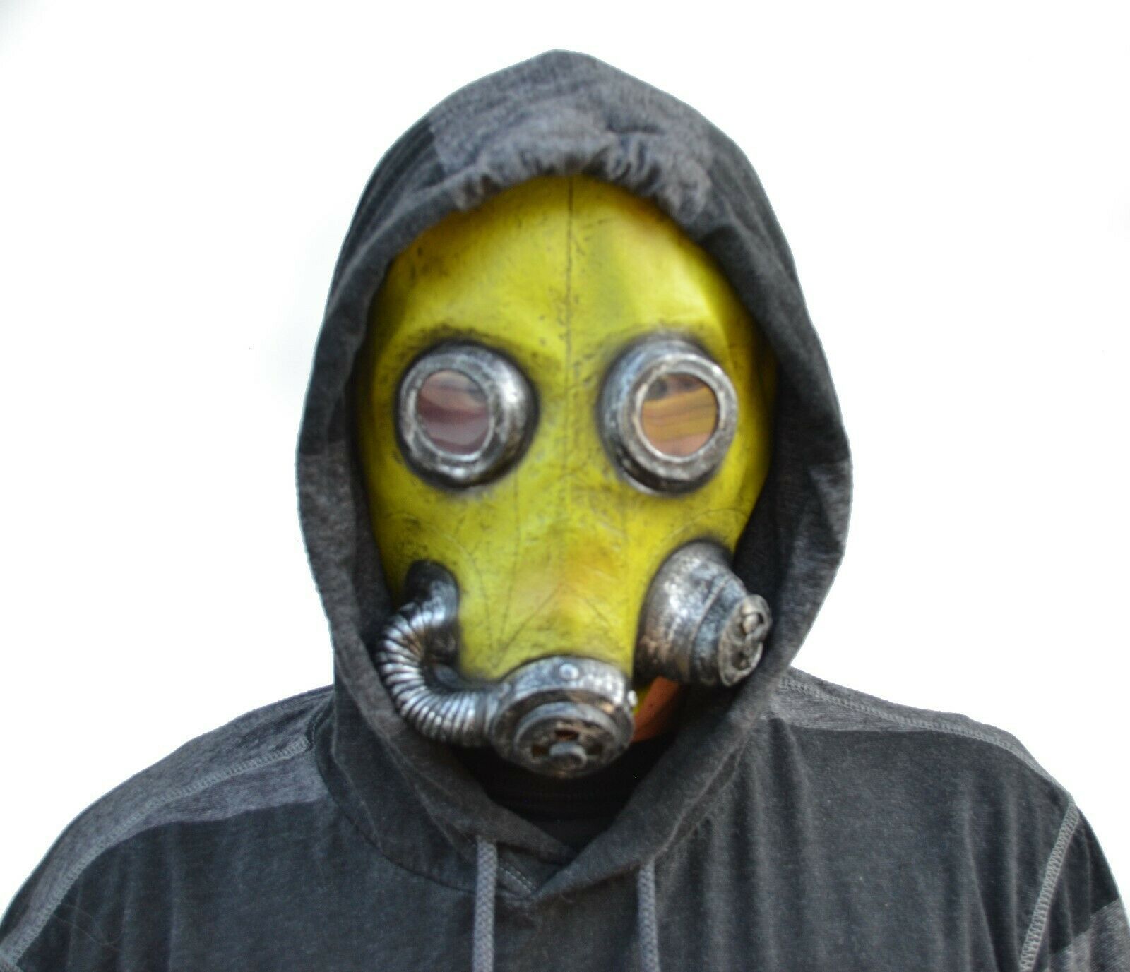 smoke black gas mask zombie biohazard apocalypse costume