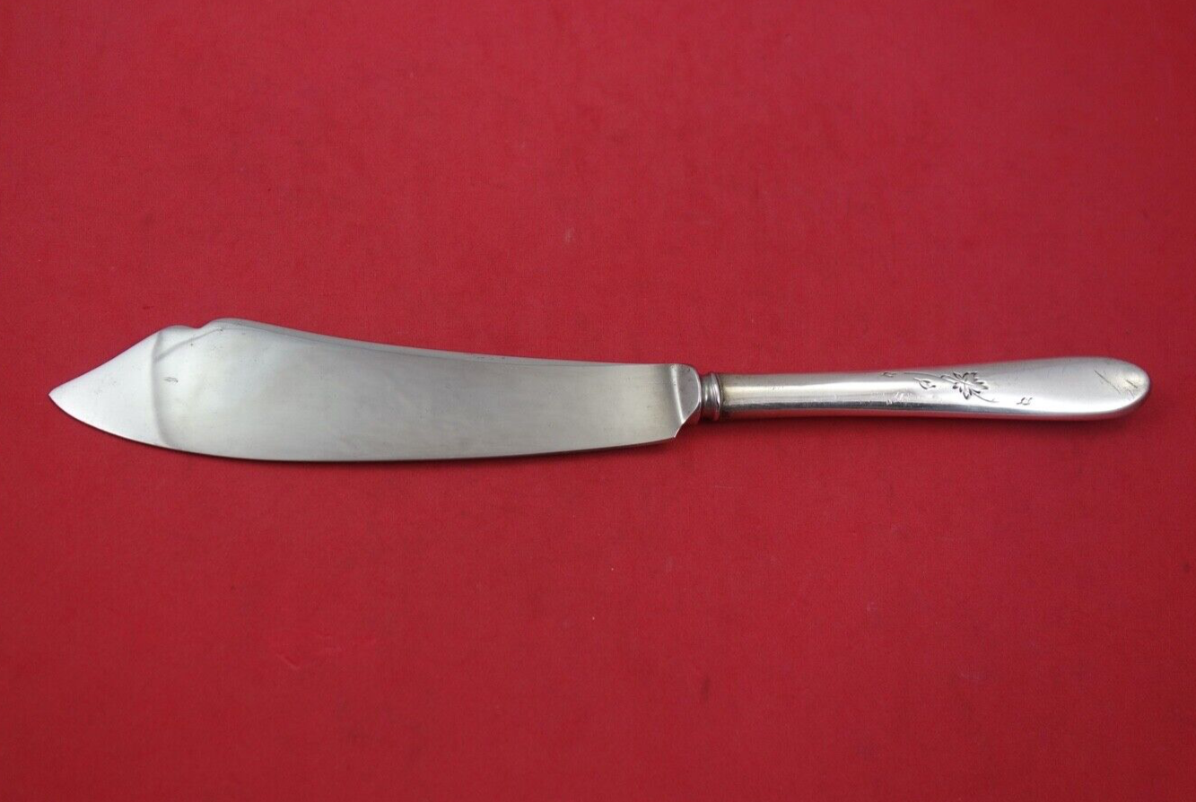 Primary image for Autumn Leaves by Reed and Barton Sterling Silver Cake Knife old style 10 3/4"