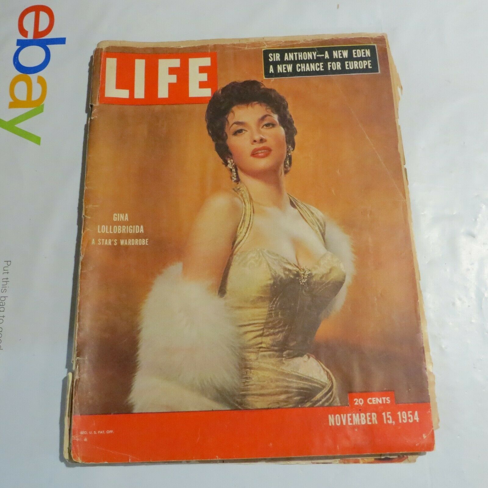 Life Magazine - Gina Lollobrigida - November 15, 1954 D3 - Magazine ...