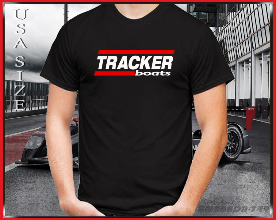 New Tracker Boats Logo fishing T-Shirt New!!! Fast Shipping USA Size S to 5XL