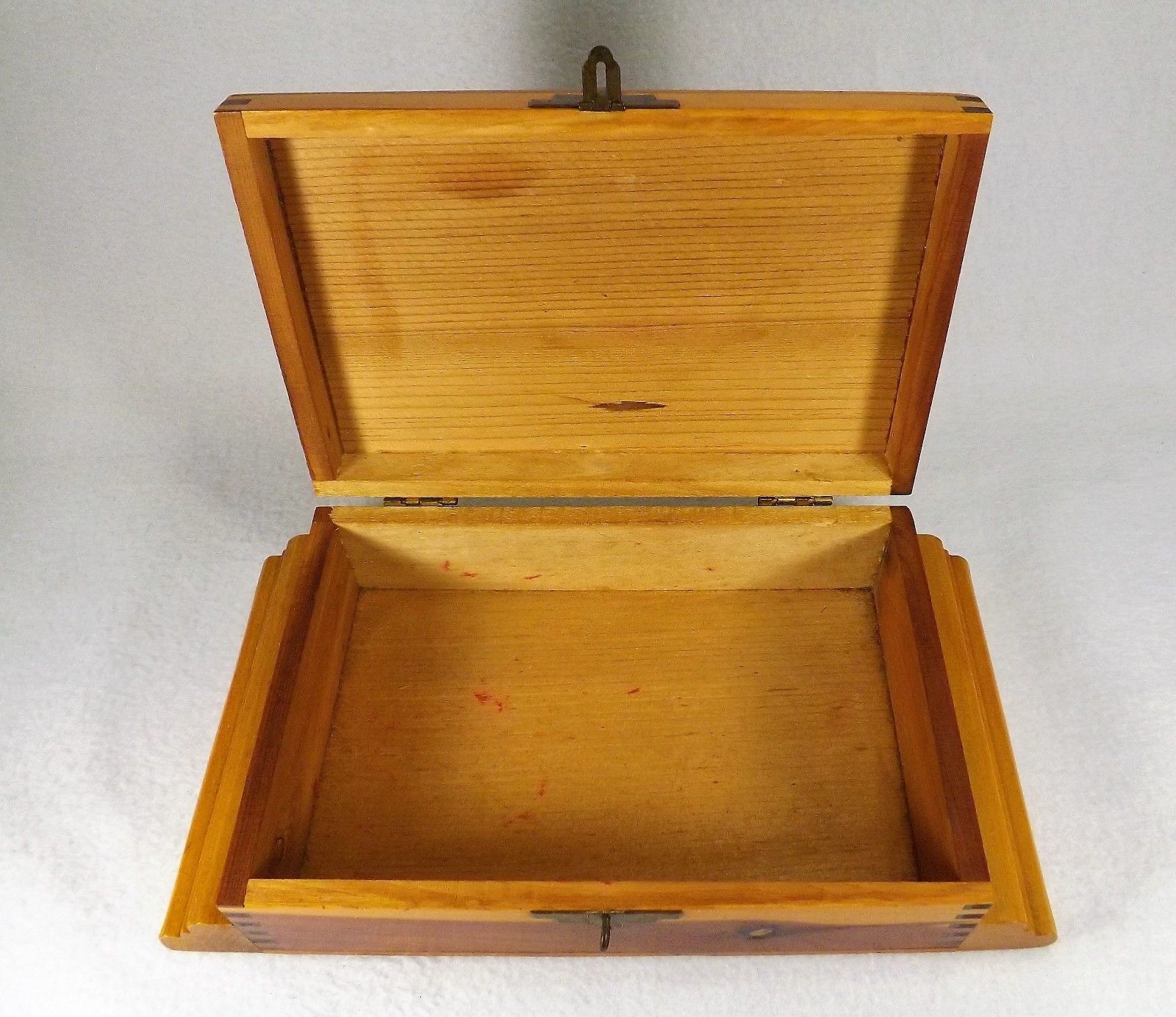 Antique Wood Jewelry Box Decoupage Top What Not Dresser Box Antique Wood Jewelry Box Decoupage Top What Not Dresser Box
