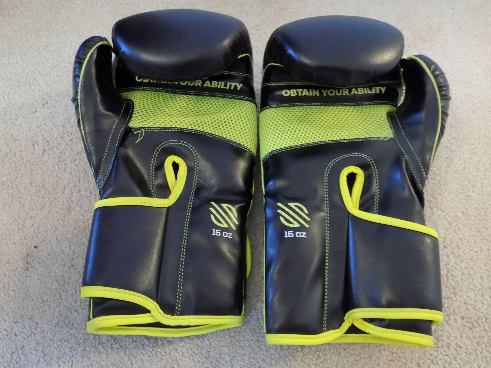 Sanabul Essential Gel Gloves 16 Oz. MMA Adjustable Training Gloves-FREE ...