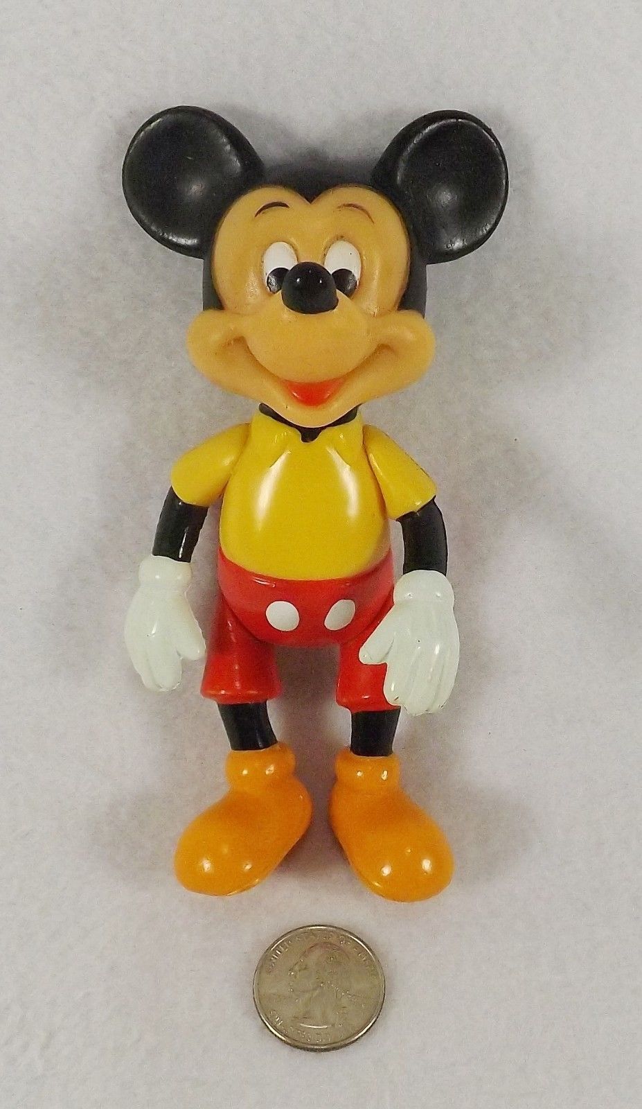 rubber mickey mouse doll