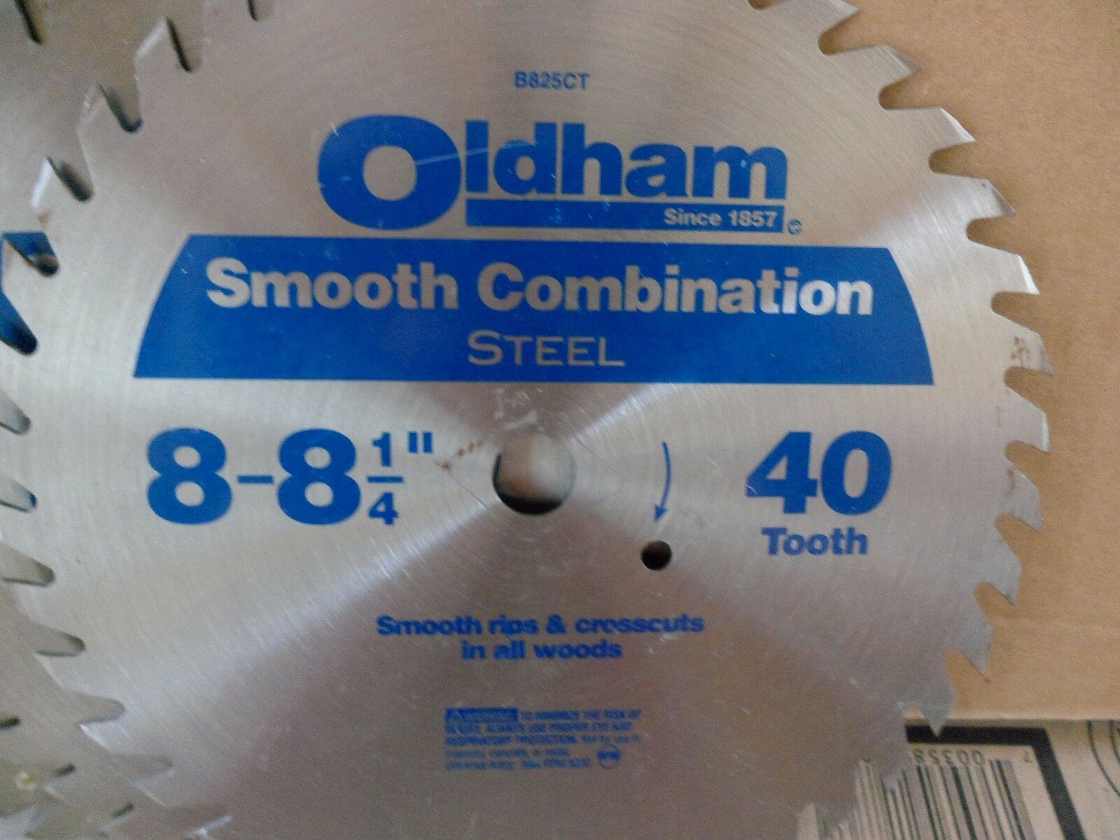 Oldham 100100TP 10" x 100T Ultra Fine Cutting Saw Blade 