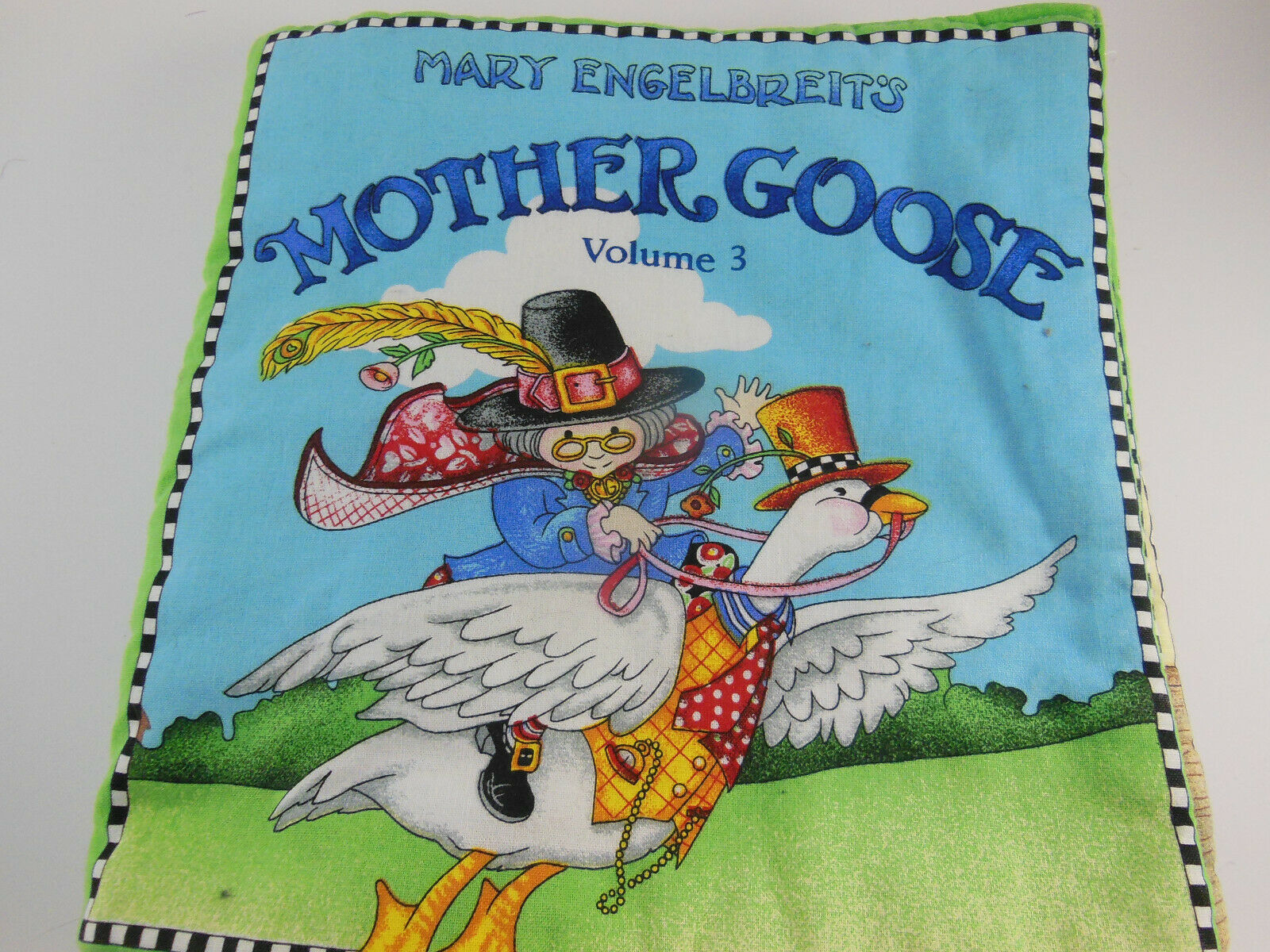 Mary Engelbreit Mother Goose Nursery Rhymes Volume 3 Fabric Book Padded ...