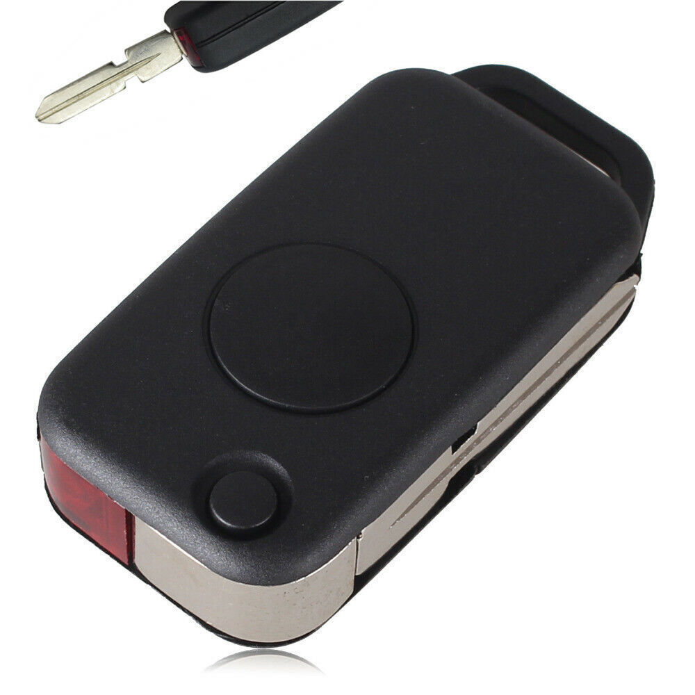 Primary image for 1 Buttons Flip Remote Key Shell Case Fob For Mercedes Benz W124 W202 S500 SL500