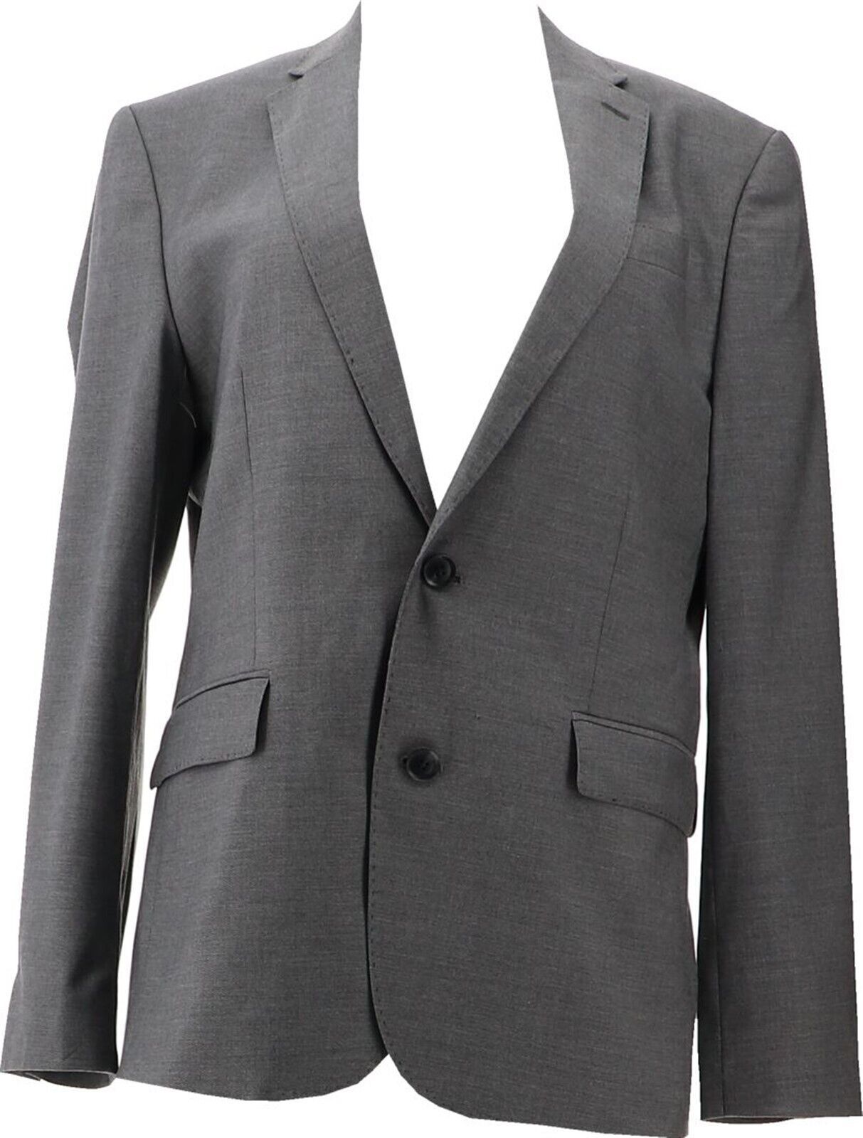 JF J. Ferrar Ultra Comfort Slim Fit Suit Jacket Medium Gray 58BGRG NEW ...
