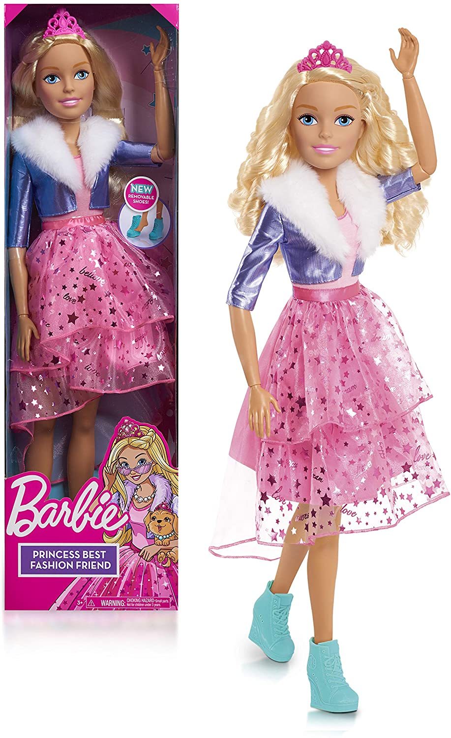JP Barbie Best Fashion Friend Princess Adventure BAR03101 - Doll (28 ), Blonde