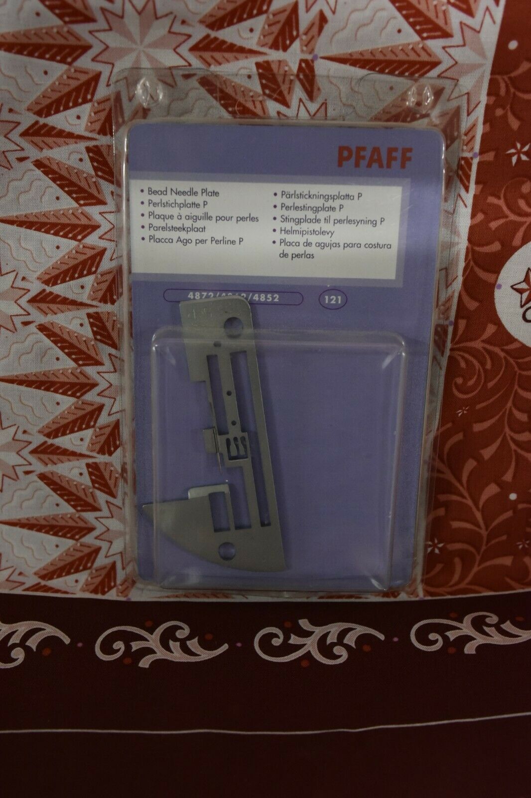 BRAND NEW GENUINE PFAFF Bead Needle Plate 4872/4862/4852 Machine