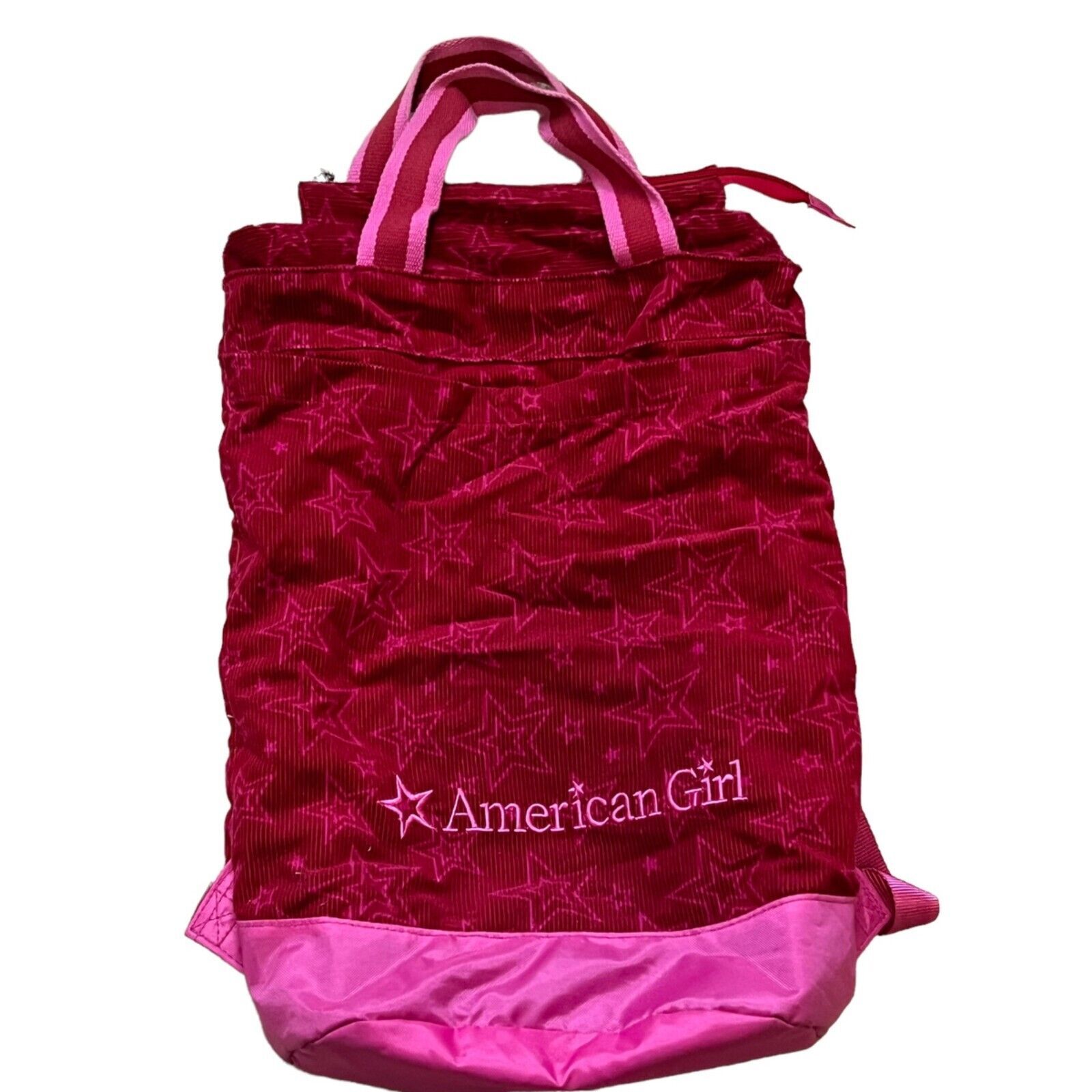 American Girl Doll Velour Backpack for Carrying Doll & Accessories - $24.00