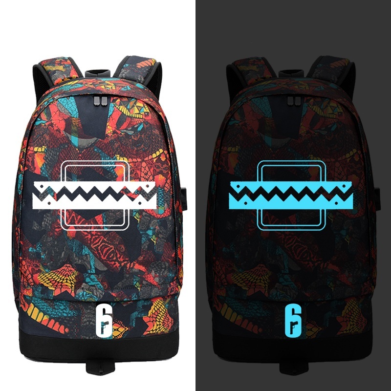 Rainbow Six Siege Backpack Luminous Series And 50 Similar Items - roblox theme backpack schoolbag daypack and 50 similar items