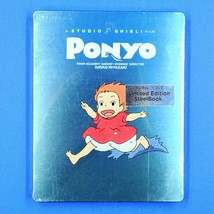 Ponyo Limited Edition Steelbook Blu-ray BD/DVD Anime Studio Ghibli Film - $38.75