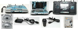 Vinyl Wrap, Nintendo DS Platinum Silver System w/Charger, Dock, &amp; Screen... - $119.99