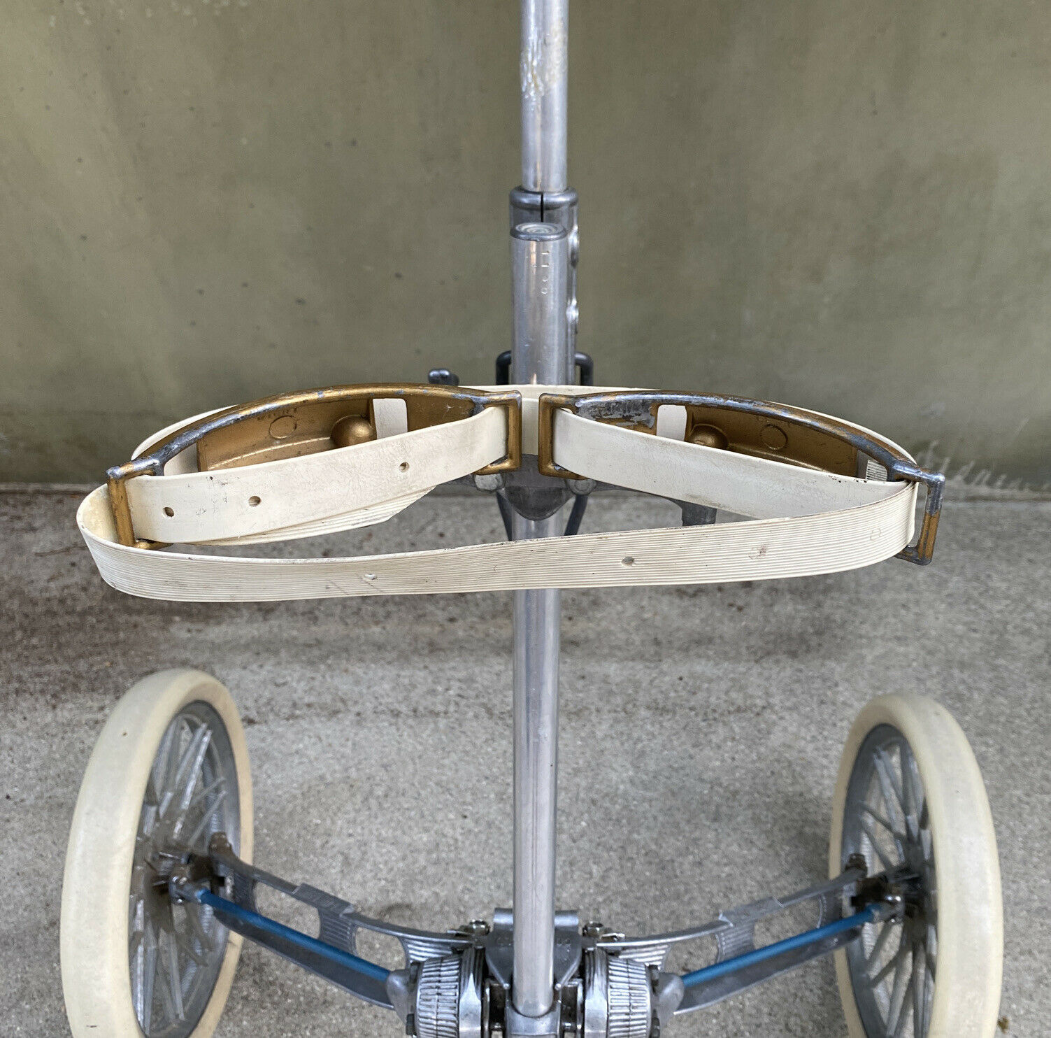 Vintage Browning Bag Boy Automatic Aluminum Golf Caddy MASTER Push Pull Cart PushPull Golf Carts