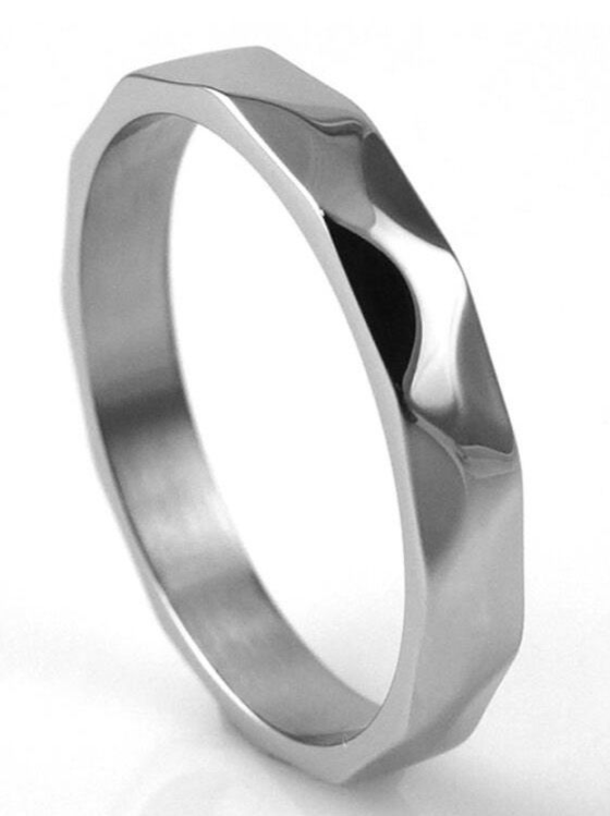 Canadian Engineering Iron Ring Unisex Surface Polished 316L Stainless