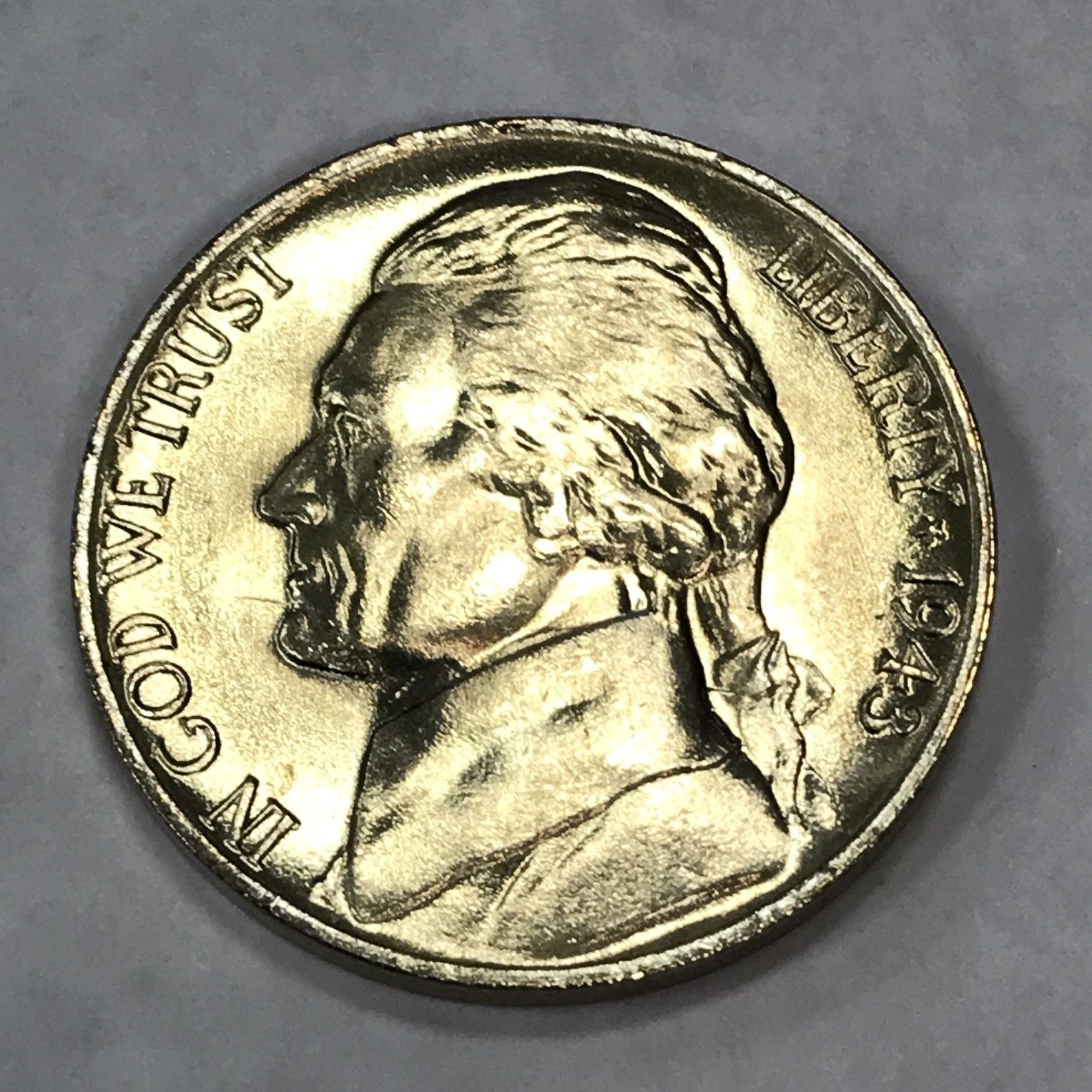 Deep Cameo 2016-S Jefferson Proof Nickel BRILLIANT UNCIRCULATED