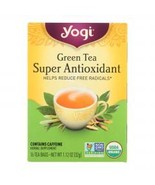 Yogi Green Tea Super Antioxidant - 16 Tea Bags - Case of 6 - $45.00