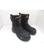 HELLY HANSEN Men&#39;s 8&quot; INSULATED CTCP HHS202022 WORK BOOT Black Size 12M - $142.49