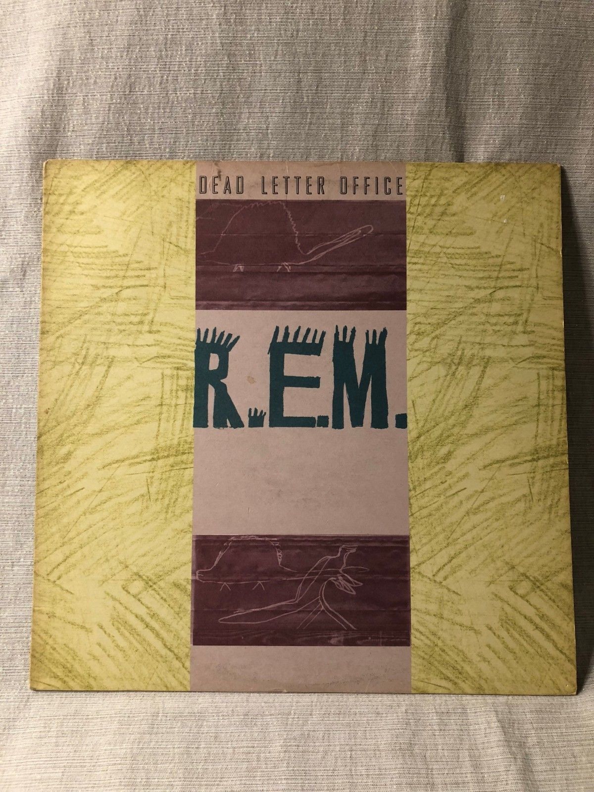 1987 R.E.M. REM Dead Letter Office LP Record Album Vinyl IRS SP 70054