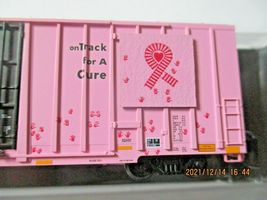 Micro-Trains # 12300060 TTX 60' High Cube Box Car Cancer Awarness) N-Scale image 3
