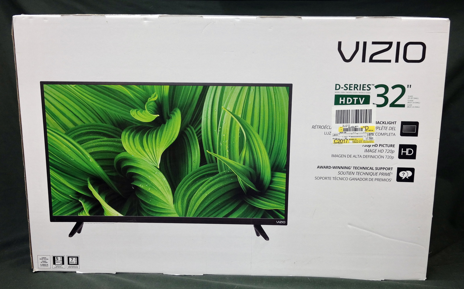 Vizio LED D32HNE1 32" HD TV 720p 60Hz HDTV Televisions