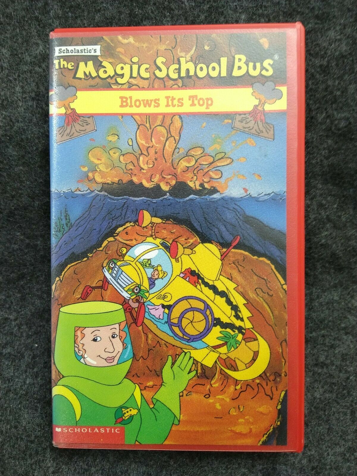 Vhs The Magic School Bus - Blows Its Top (vhs, 2000, Clam Shell) - Vhs 