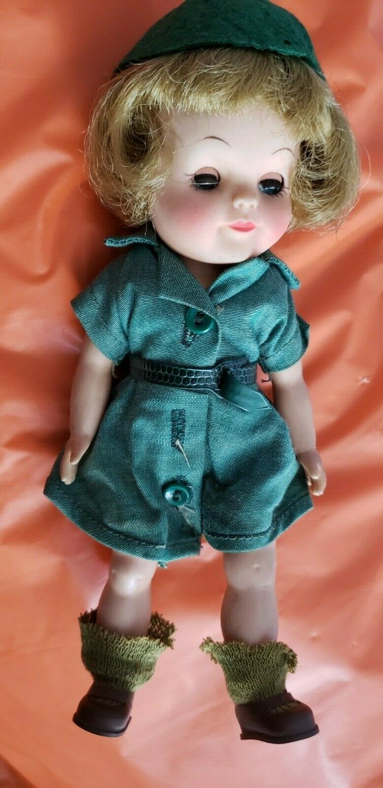 Vintage 1965 Effanbee Girl Scout Doll Vintage