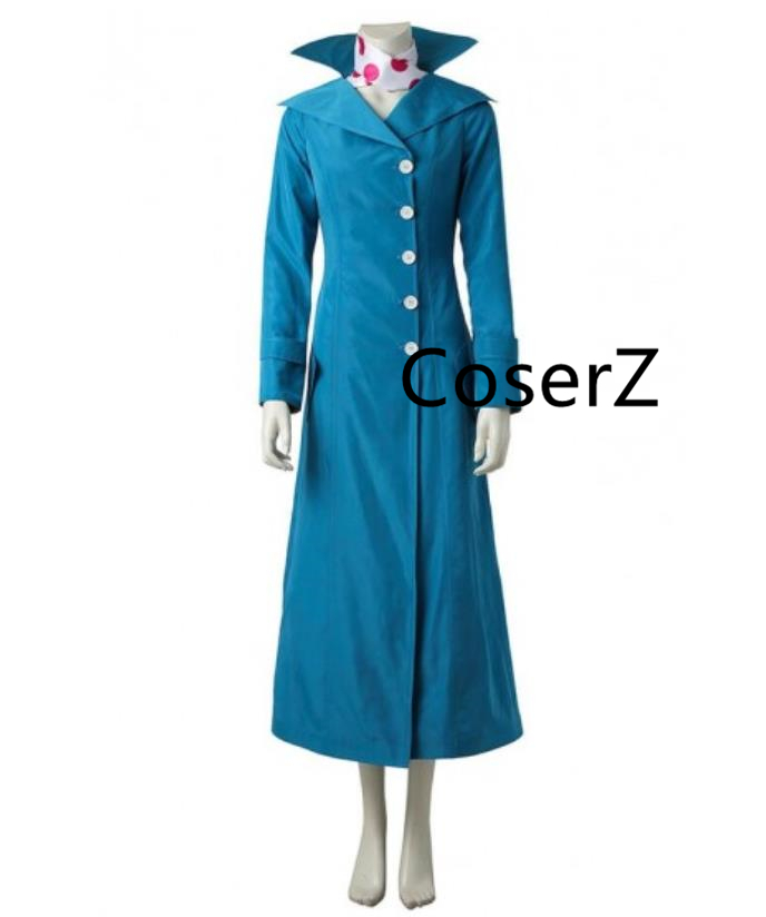 Movie Despicable Me 3 Lucy Costume Cosplay Dress without Bag - Women