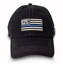 Respect Blue Police Flag Cap Hat Buck Wear - New Fast Free Ship - $22.95