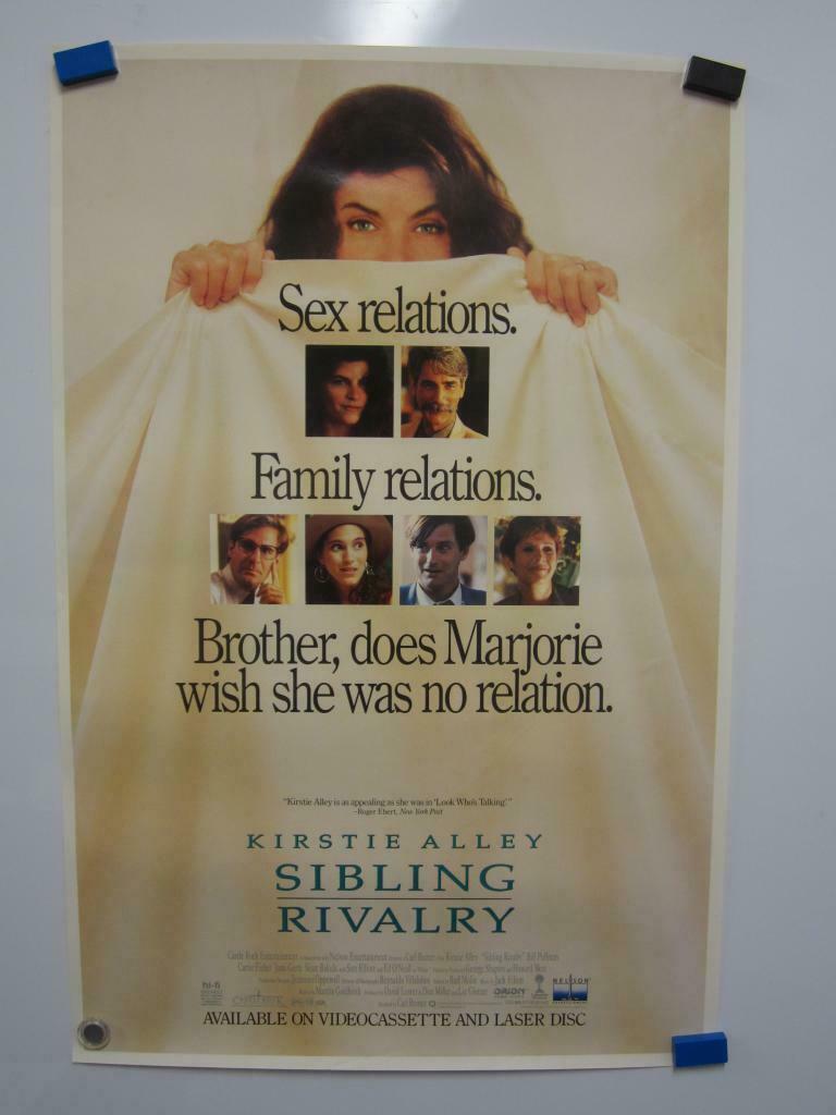 SILBING RIVALRY Kirstie Alley Bill Pullman Original Vintage Movie ...