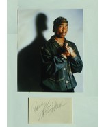 TUPAC SHAKUR SIGNED AUTOGRAPHED CARD &amp; PHOTO - GANGSTA RAP - RARE w/COA - $3,700.00