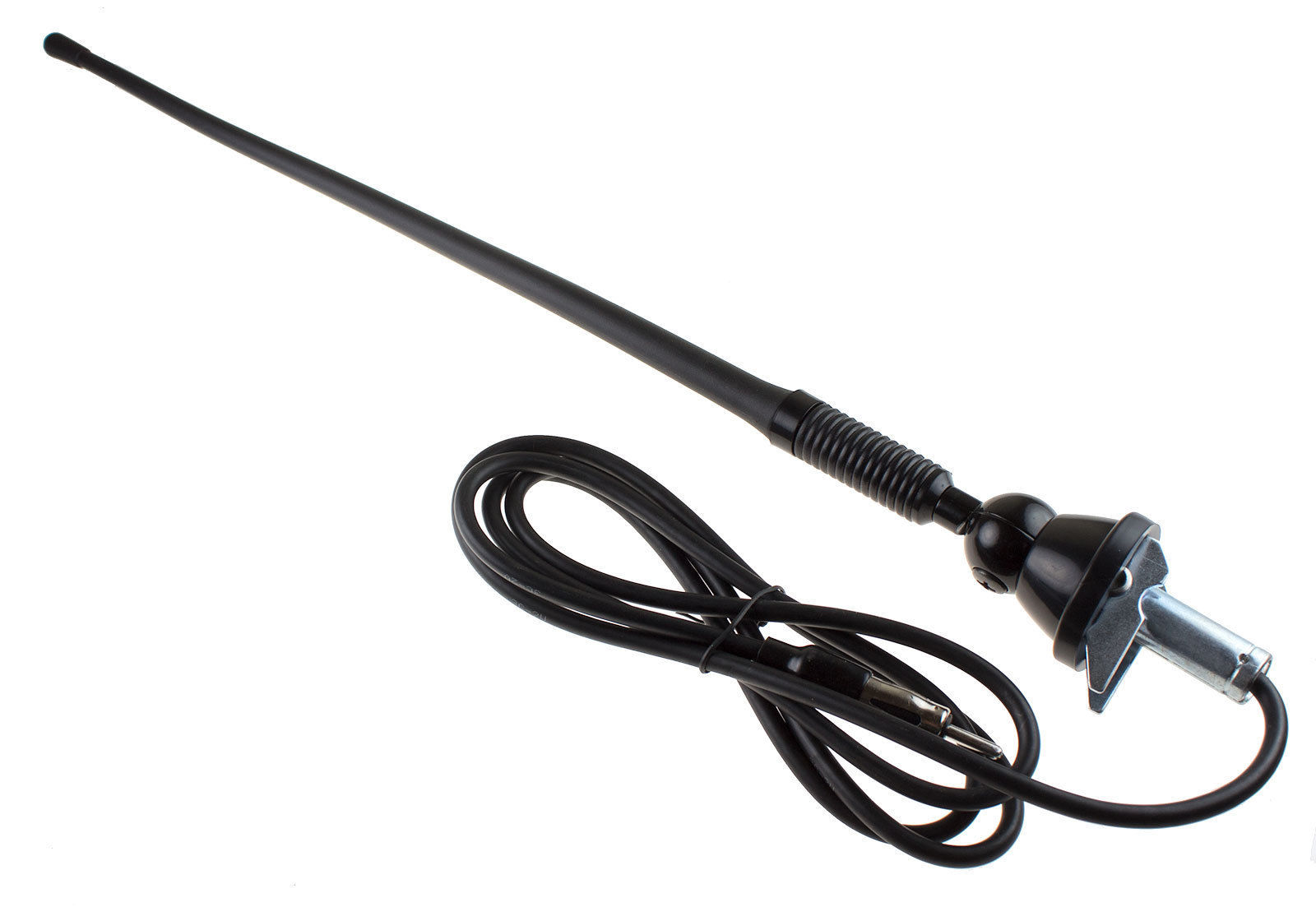 Universal Rubber Roof Mount AM/FM Antenna Swivel Base Car Stereo