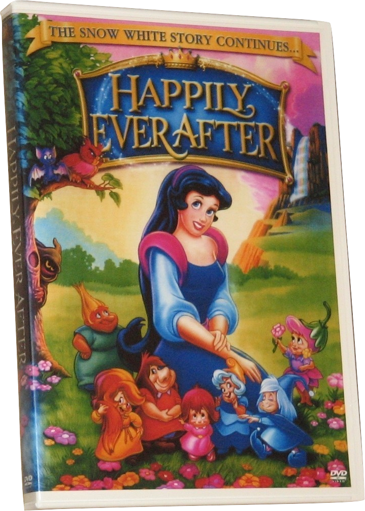 HAPPILY EVER AFTER DVD (1990) - Region 1 USA - Phyllis Diller - Snow