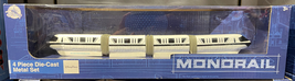 Disney Parks Monorail 4 piece Diecast Model Vehicle NEW Colors Varies  image 1