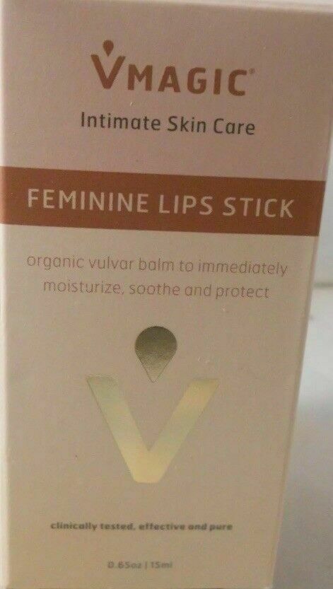 Vmagic Intimate Skin Care Feminine Lips Stick 065 Oz Vulvar Balm Vagina Other Feminine Hygiene 
