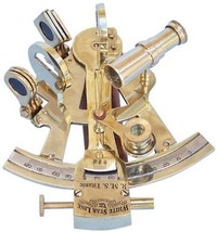 NauticalMart Brass Sextant 5" Maritime Nautical Gift Marine Sextant 