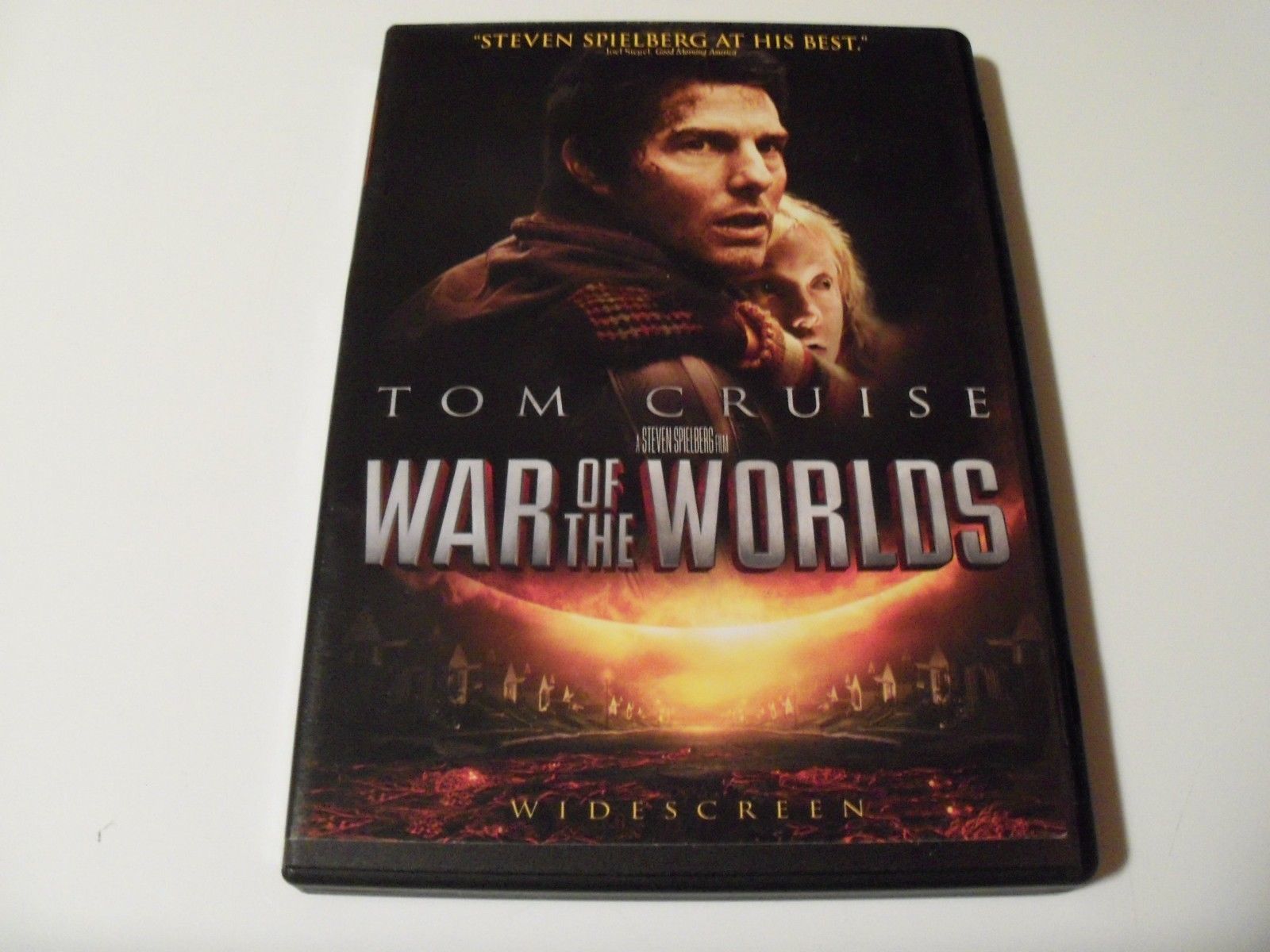 War Of The Worlds DVD Widescreen Tom Cruise Miranda Otto Dakota Fanning ...