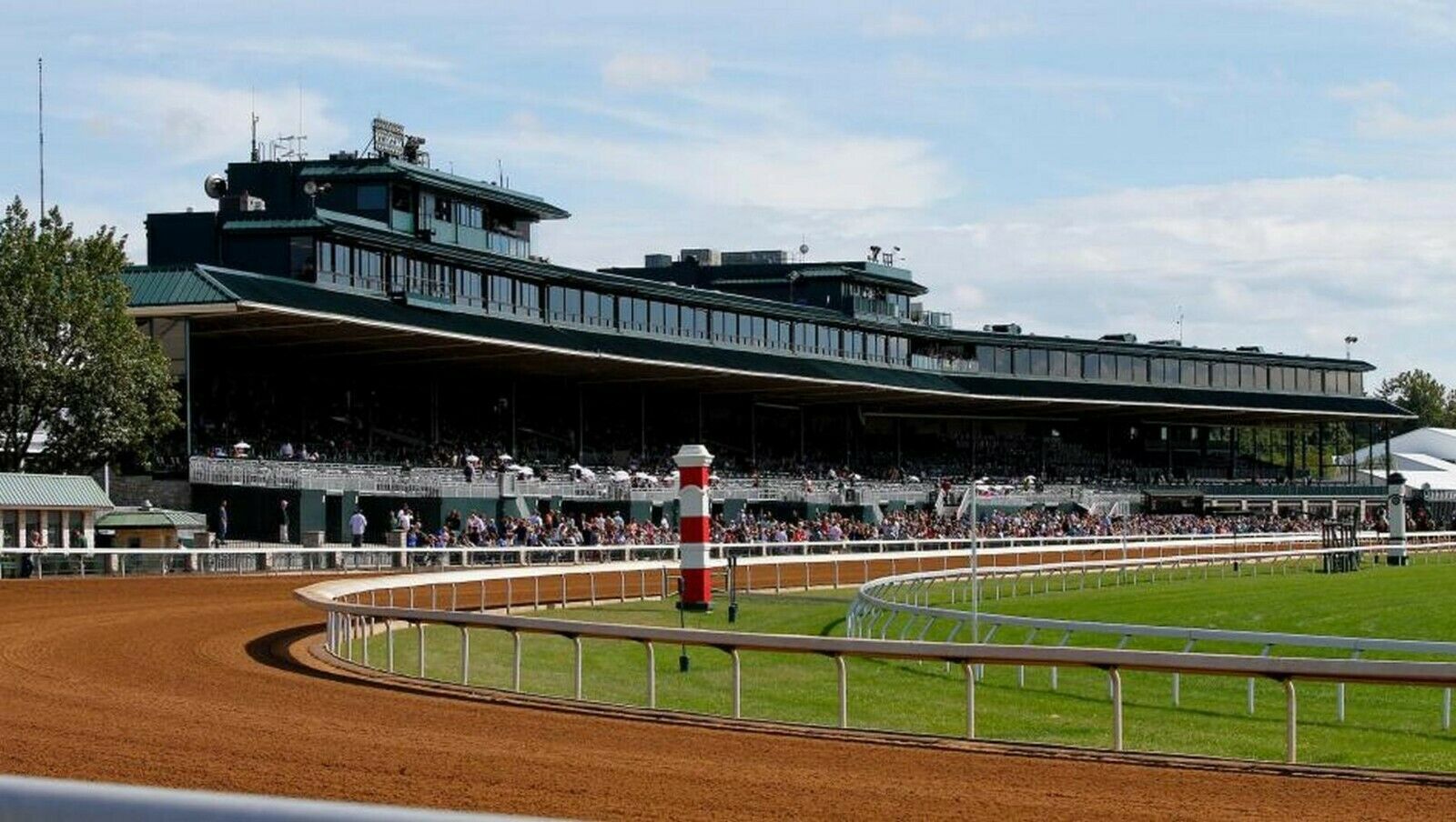 KEENELAND RACE TRACK 8X10 PHOTO HORSE RACING PICTURE KENTUCKY WIDE ...